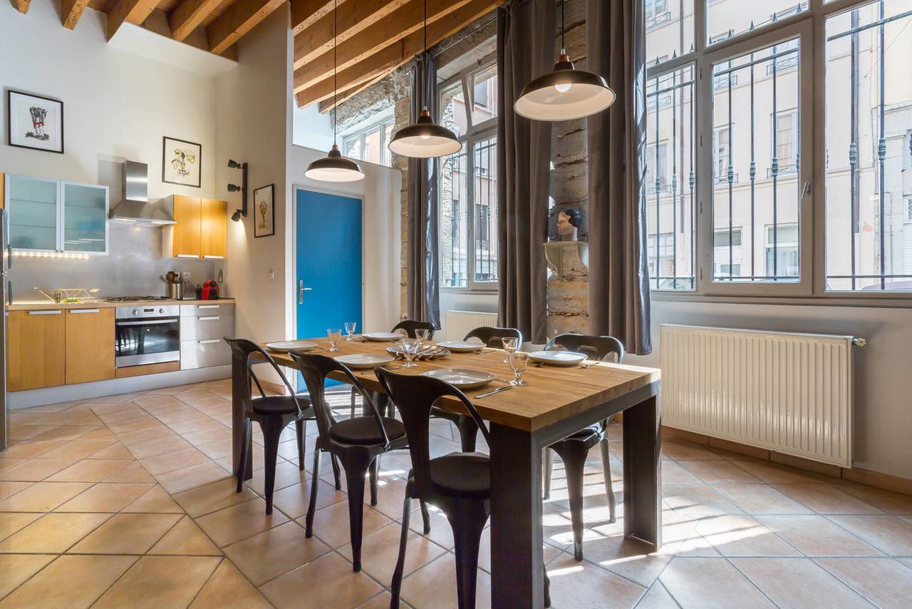 Ferienwohnung Guestready- Typical Croix-Roussien Flat Lyon Exterior foto